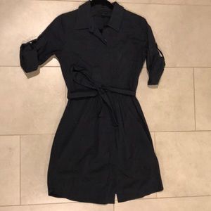 Banana Republic Shirt Dress, Navy Blue